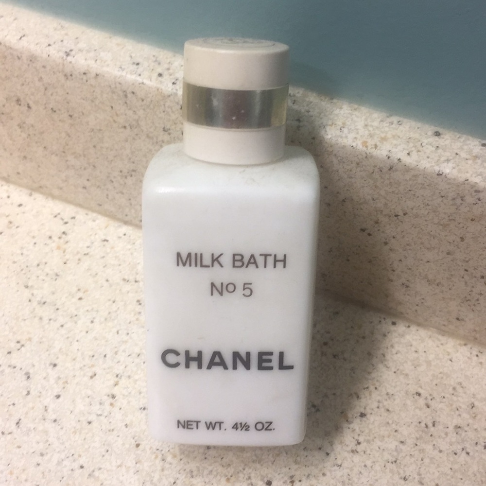 Vintage Chanel ceramic bottle